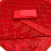 Wedding Party wear work Red Saree in Net