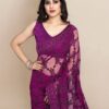 Purple Saree