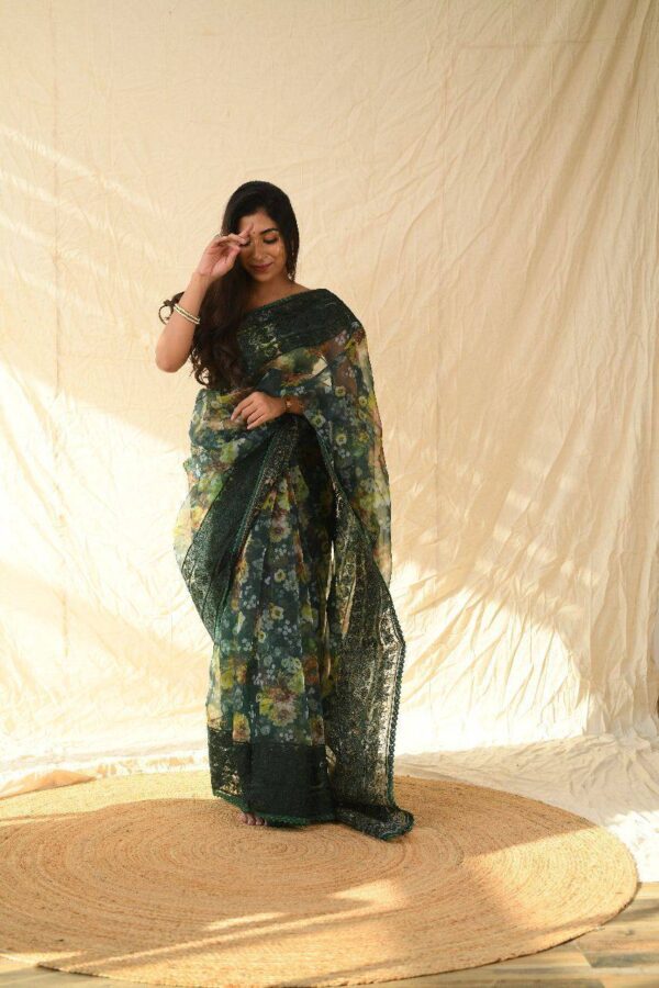 Green Saree