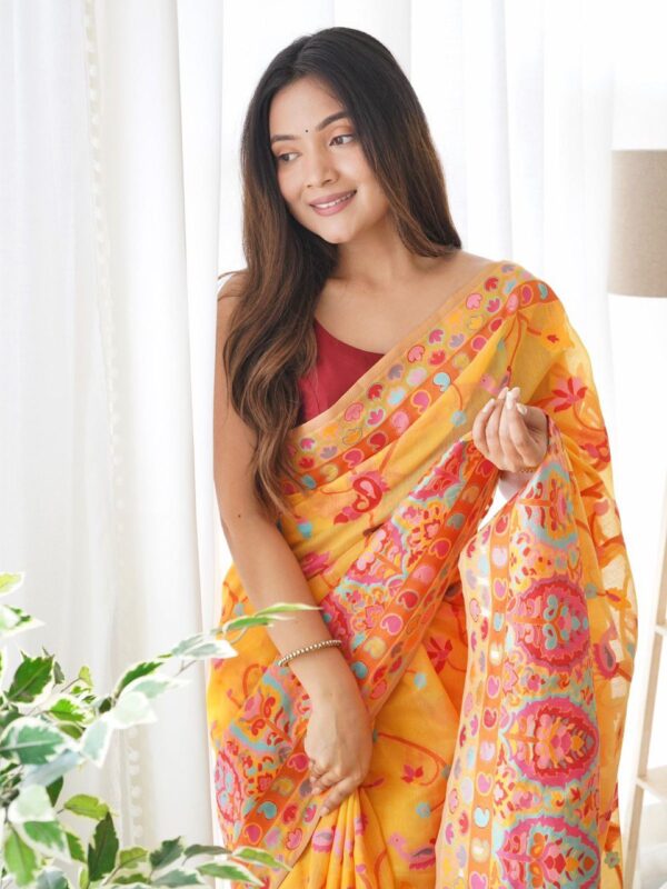 Yellow Saree