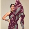 Purple Saree