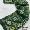 Silk Bandhani Pattern Wedding Green Saree