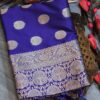 Bollywood Wedding Banarasi Blue Saree