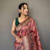 Pink Saree