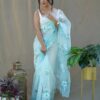 Sky Blue Saree