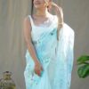 Sky Blue Saree