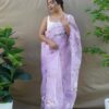 Purple Saree