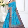 Sky Blue Saree