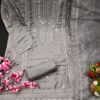 Gray Designer Salwar Kameez Suit