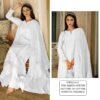 White Pakistani Online Salwar Suit Dress