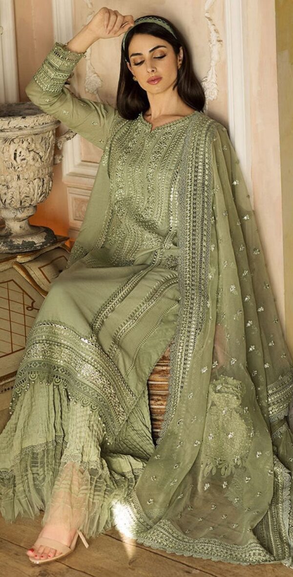 Green Bollywood Pakistani Suit