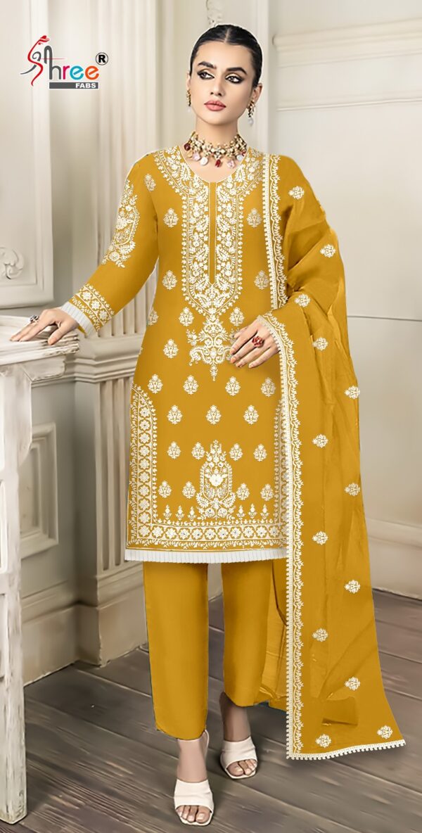 Yellow Stylish Salwar Kameez Wear