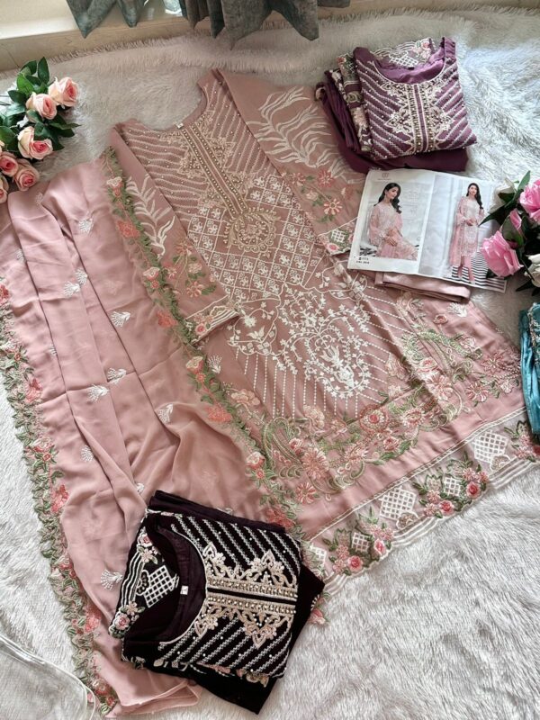 Pink Wedding Salwar Kameez Dress