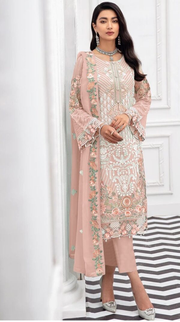 Pink Wedding Salwar Kameez Dress