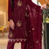 Fancy Bollywood Red Salwar Suit