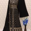 Black Designer Pakistani Suit