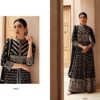 Black Designer Pakistani Suit