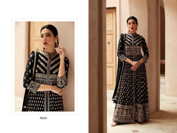 Black Designer Pakistani Suit