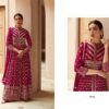 Red Pink Pakistani Salwar Suit