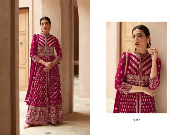 Red Pink Pakistani Salwar Suit