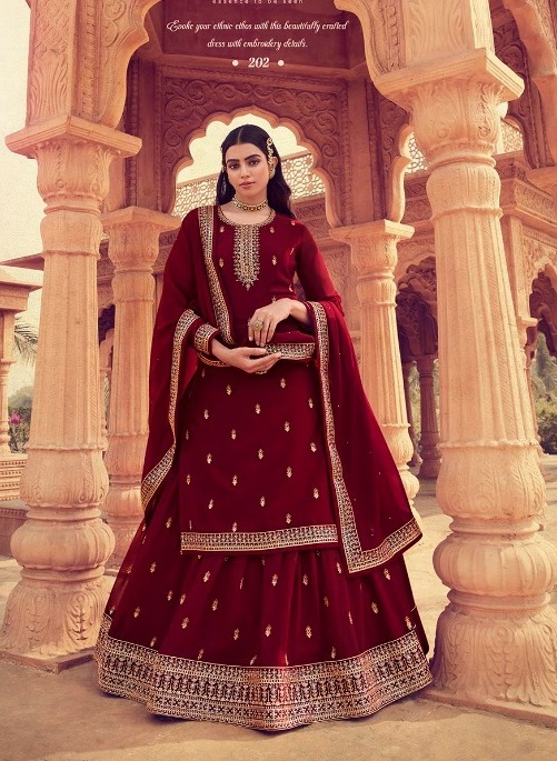 Red Online Pakistani Salwar Suit