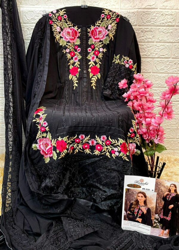 Online Wedding Black Salwar Suit