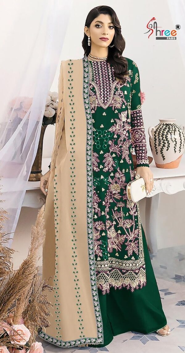 Pakistani Embroidery Georgette Suit