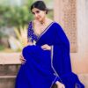 Blue Saree