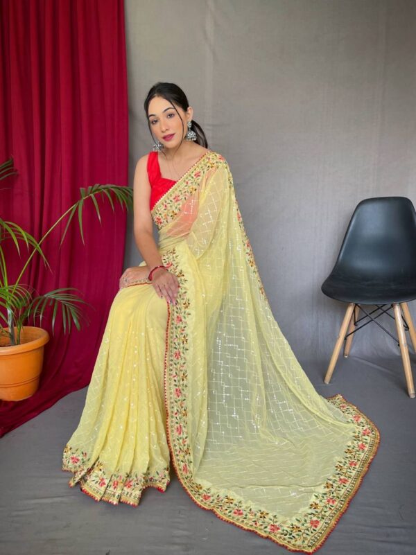 Yellow Saree