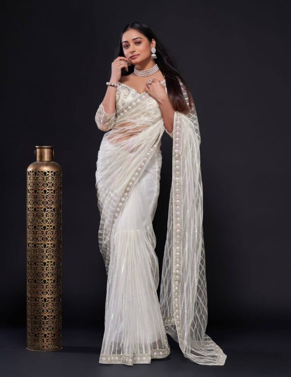 White Saree