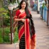 Black Saree For Stylish Wedding look