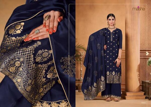 Indian Blue Designer Pakistani Salwar Suit