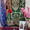 Green Pakistani Wedding Bollywood Suit