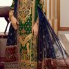 Green Pakistani Wedding Bollywood Suit