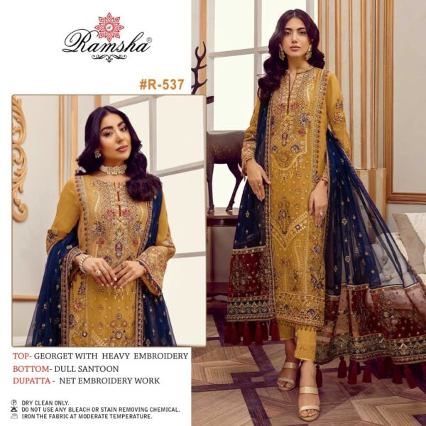 Indian Fancy Yellow Pakistani Suit