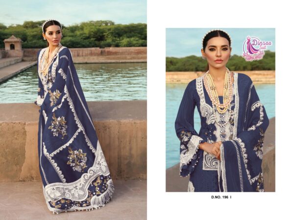 Indian Fancy Blue Pakistani Salwar Suit