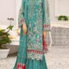 Sky Blue Pakistani Wedding Salwar Suit