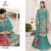 Sky Blue Pakistani Wedding Salwar Suit