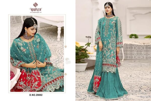 Sky Blue Pakistani Wedding Salwar Suit