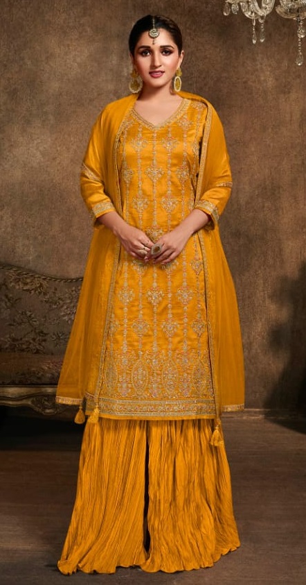 Fancy Pakistani Wedding Kameez Suit