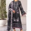 Black Pakistani Anarkali Pair Suit