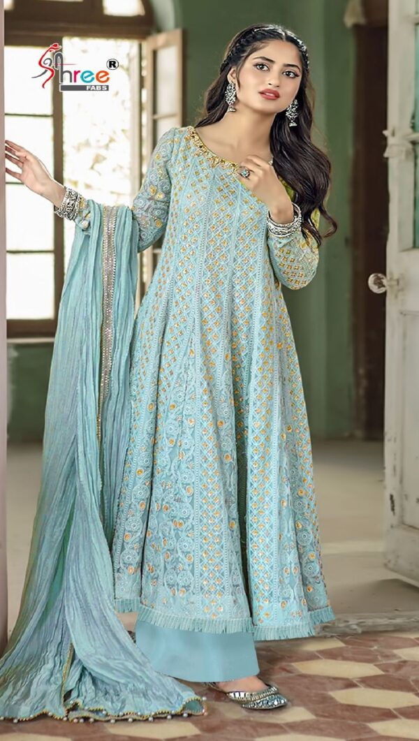 Indian Designer Anarkali Dress Suit