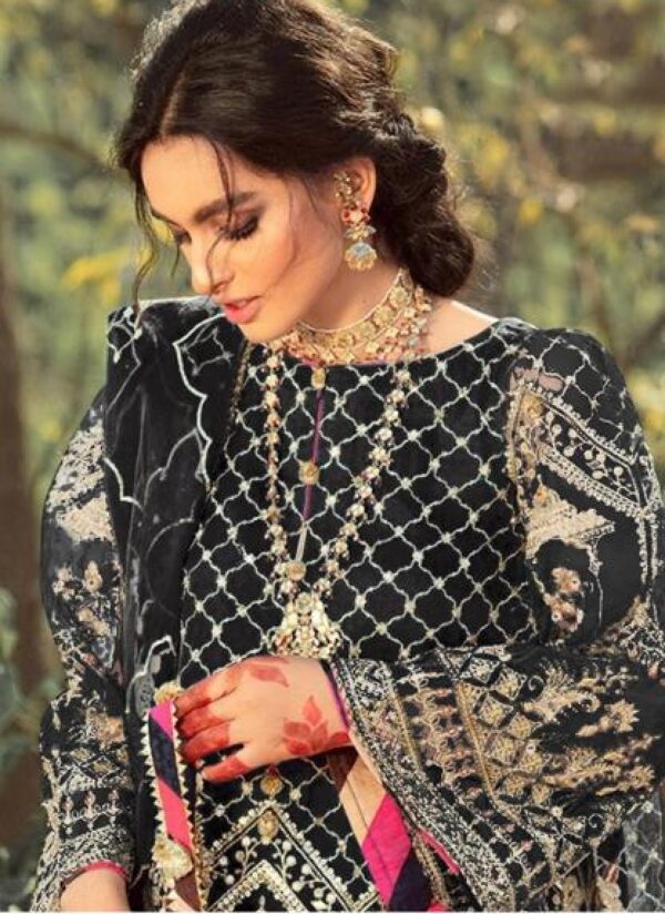 Designer Bollywood Black Pakistani Suit