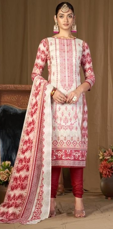 White Stylish Pakistani Salwar Suit