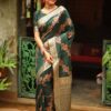 Traditional Designer Silk Green Saree