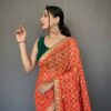 Orange Saree