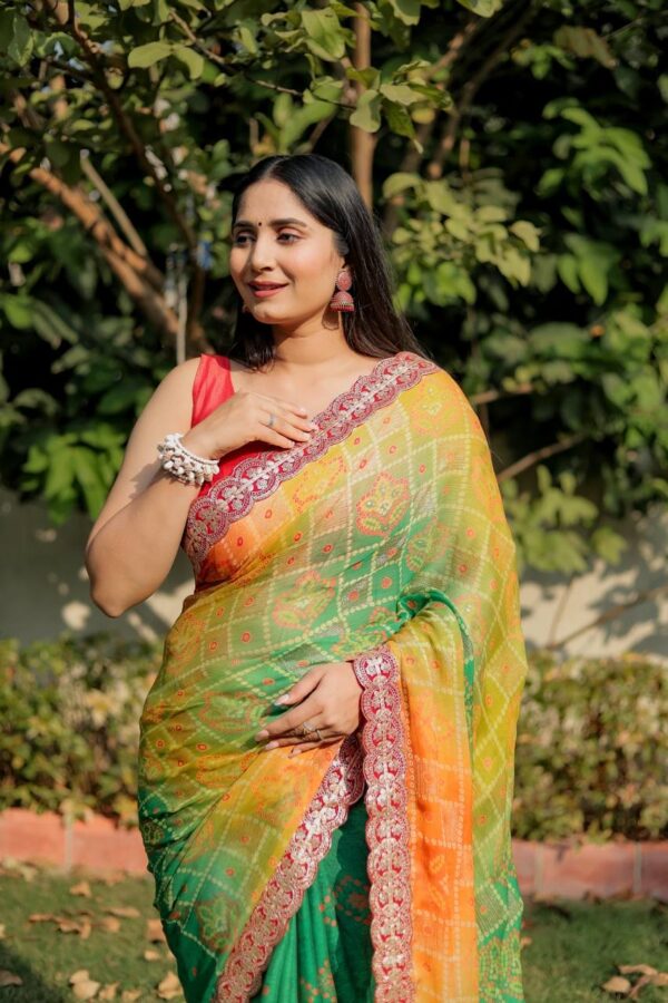 Multi Color Saree