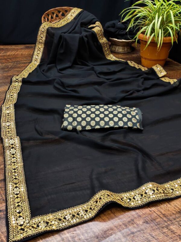 Black Saree