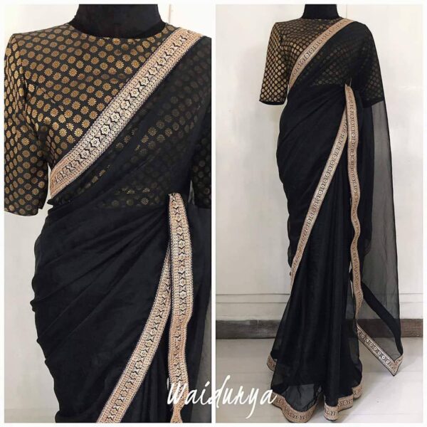 Black Saree