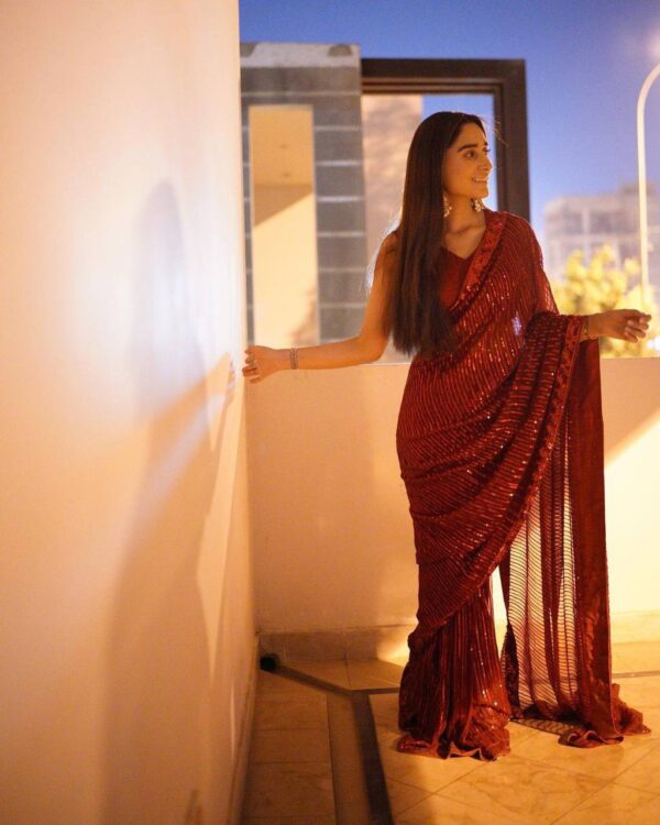 Red Saree